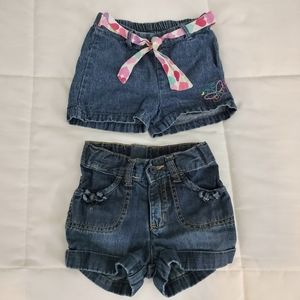 2 Pack of Girls Shorts